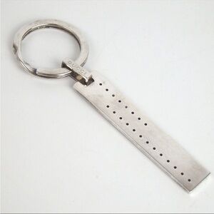 Gucci Silver Perforated Key Holder